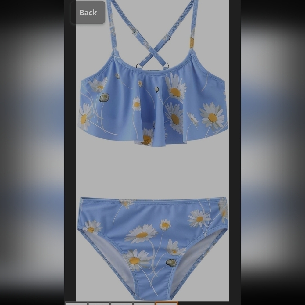 Girls 2 piece swimsuit new